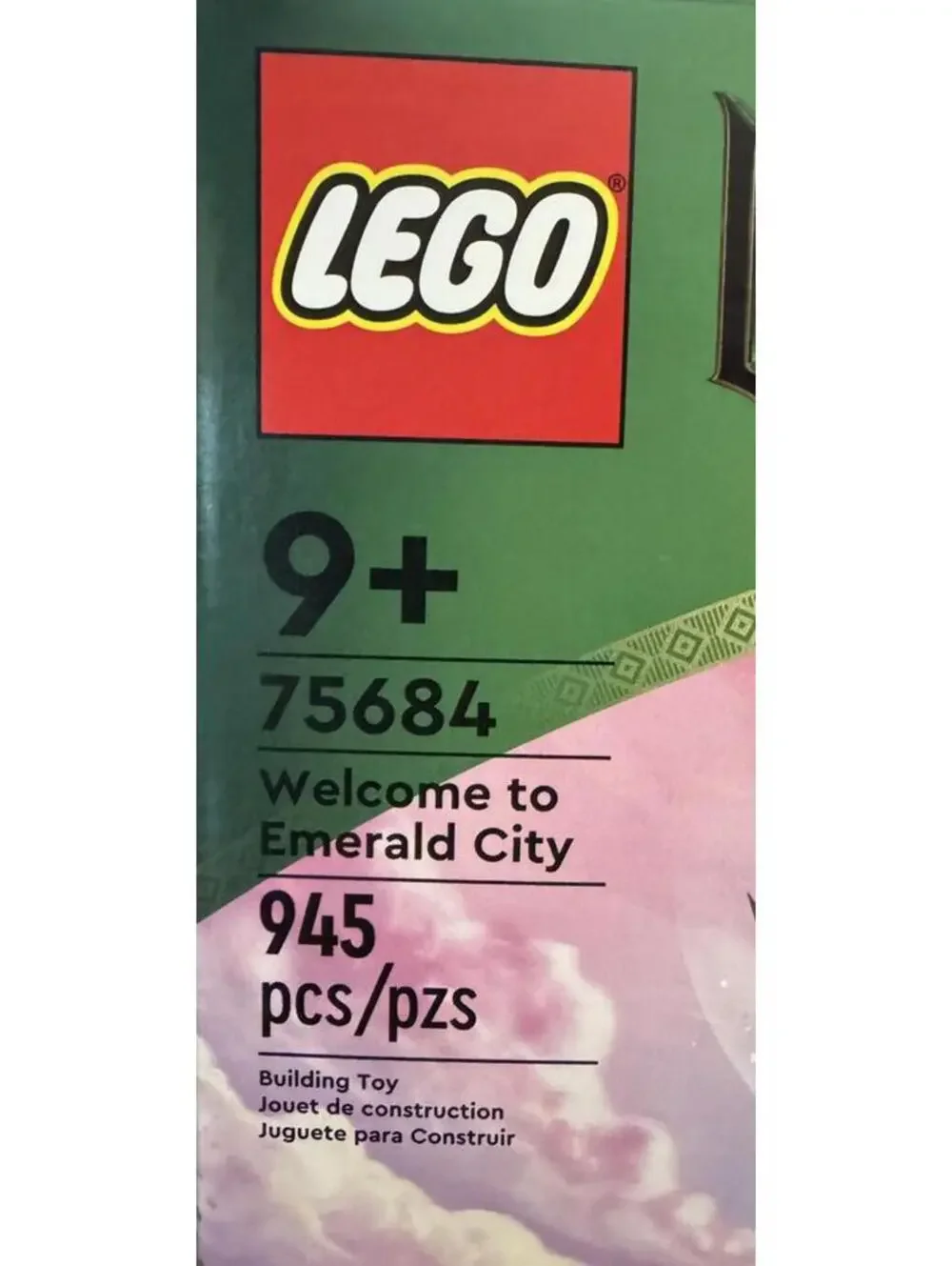 LEGO Wicked WELCOME TO EMERALD CITY 75684 Toy Building Kit Elphaba Glinda Oz New